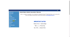 Desktop Screenshot of abbaseball.com